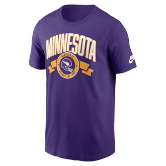 Nike Minnesota Vikings Rewind Front And Back Hit Essential Nike Mens NFL T-Shirt in Purple | N19951LQ9M-93P