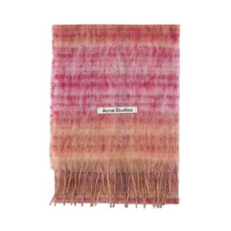 Acne Studios Alpaca Sjaal - unisex - Accessoires - Roze - Maat: ONE Size Wol