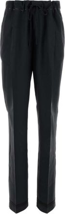 Maison Margiela Navy Blue Mohair trousers