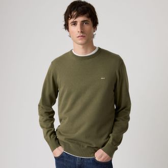 Levi's Lightweight Housemark Sweater - Mens - 2XL - Green