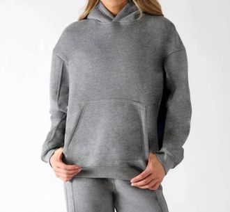 Glyder Buffalo Pullover Hoodie In Carbon Heather