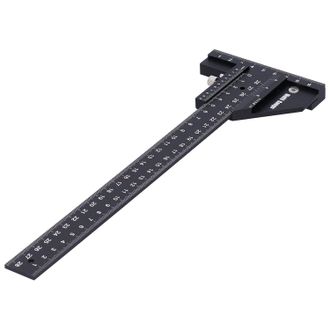 OEM Regla Recta En Forma De T De 280 Mm, Regla De Marcado Para Carpinter&iacute;a, Calibre De Medici&oacute;n De Aleaci&oacute;n De Aluminio, Herramienta Multifuncional Para T
