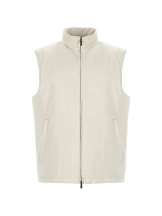 Fay Medium Tan Wind Performance Vest