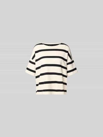 Juvia Relaxed Fit T-Shirt im Halbarm-Design in Ecru, Gr&ouml;&szlig;e XS