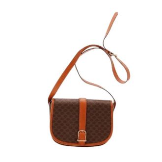 Celine Pre-owned Cross Body Bags, female, Brown, Size: ONE SIZE Pre-owned La Sacoche Bandouli&egrave;re