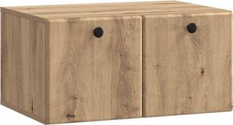 vidaXL Mueble De Tv De Pared 59,5 X 41 X 30 Cm Roble Artisan Vidaxl