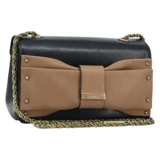 Chlo&eacute; Pre-owned Shoulder Bags, female, Black, Size: ONE SIZE Pre-owned Hand Bag