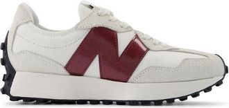New Balance Donna 327 in Bianca/Rossa, Sintetica, Taglia 36.5