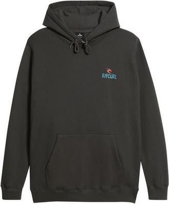 Rip Curl Shred Hoodie in Washed Black at Nordstrom, Size Xx-Large