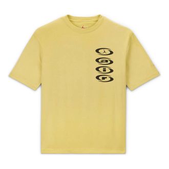 Nike Jordan Air Jordan x Travis Scott AIR T-Shirt Asia Sizing Celery DZ5515-308