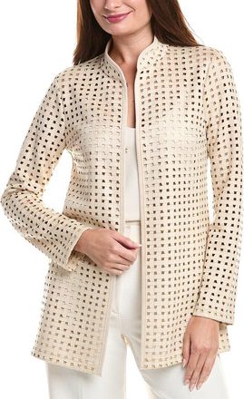 Joseph Ribkoff Microfiber Basketweave Topper