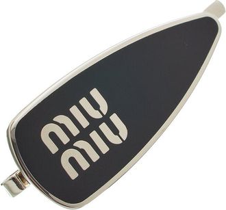 Miu Miu Logo Hair Clip
