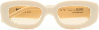 Kaleos Eluard 003 Zonnebril - Dames - Zonnebrillen - Wit - 51 MM - Accessoires