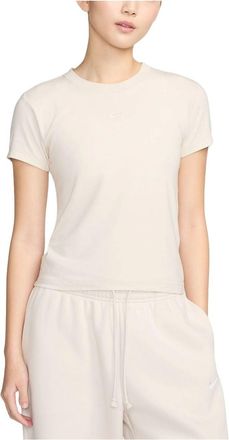 Nike (WMNS) Nike Sportswear Chill Knit T-Shirt Asia Sizing Light Brown FV5509-104