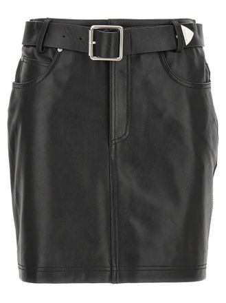 Pinko Black Grenada skirt
