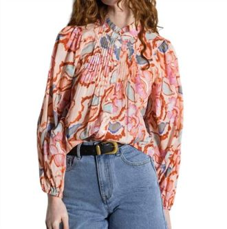 Suncoo The Leya Top In Pink