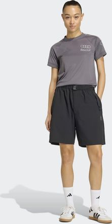 adidas Audi Formula One Team Driver - Maglia a maniche corte da donna grigio strata/ferro metallizzato