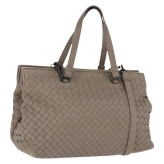 Bottega Veneta Pre-owned Vintage Tote Bag - Pre-owned - Mujer - Gris - ONE SIZE