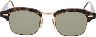 Thom Browne Zonnebril - Heren - Zonnebrillen - Bruin - ONE Size - Accessoires