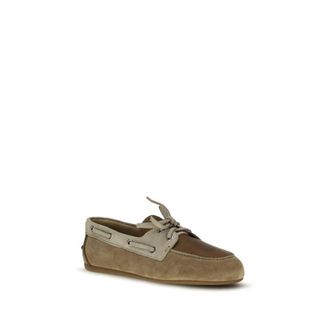 Miu Miu Womens Multicolor Calf Leather Bos Taurus Slip-On Loafers