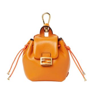 Fendi Mujer, Bolsos, Naranja, Talla: ONE Size