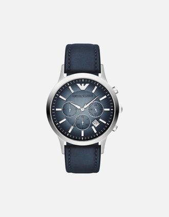 Emporio Armani Mens Emporio Armani AR2473 Renato Chronograph Mens Watch - Blue