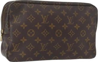 Louis Vuitton Pre-owned Clutch - Dames - Vintage Clutch - Bruin - ONE Size - Vintage