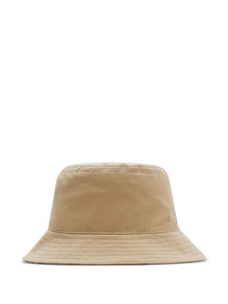 Burberry reversible gabardine bucket hat - Neutrals