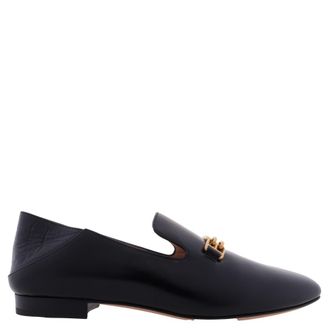 Bally Darcie Leather Slip-On Loafers, Brand Size 35 ( US Size 4.5 )
