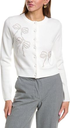 English Factory Bow Detail Cardigan