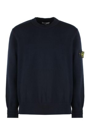 Stone Island Long Sleeve Crew-Neck Sweater