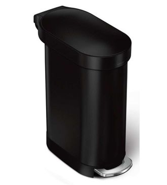 Simplehuman Papelera 45 L, Negro Mate Cw2098