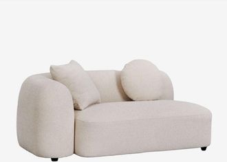 Sklum Sklum - Modulo angolare sinistro 2 posti per divano componibile in ciniglia Coco