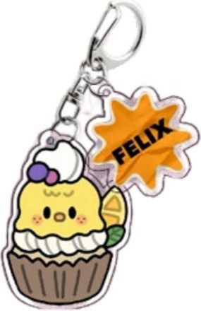 Generic stray-kids key chain SK-ZOO key chain cartoon keyring Acrylic KREYRING sk-z key ring KARMA stay (Felix)
