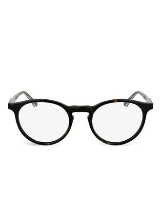 Calvin Klein tortoiseshell-pattern glasses - Brown