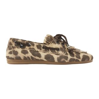VIA VAI June Loua Moccasins - Dames - Bootschoenen - Beige - 36 EU - Leer - Schoenen
