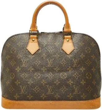 Louis Vuitton Borsa Alma Monogram Pre-owned - - Pre-owned - Donna - Marrone - ONE SIZE