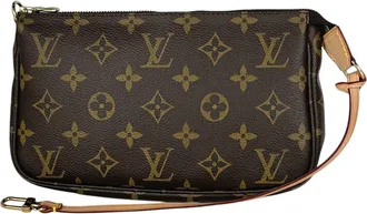 Louis Vuitton Brown Monogram Pochette (Pre-Owned)