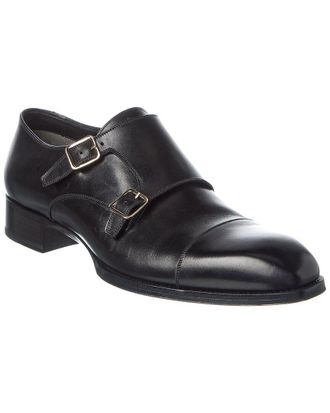 Tom Ford Leather Double Monk Strap