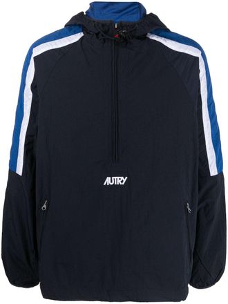 Autry Windjack met geborduurd logo - Blauw