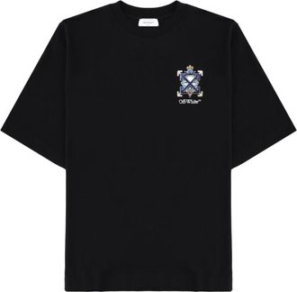 Off-white Black Logo Crew Neck T-Shirt