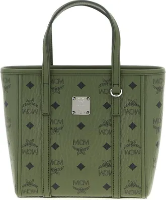 MCM Green Toni Mini Tote