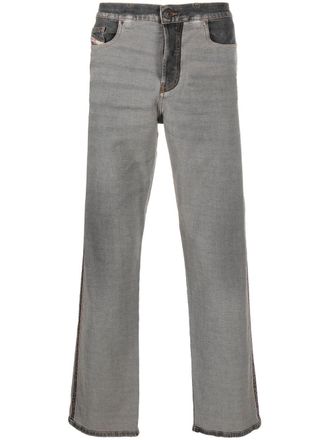 Diesel D-Viker straight-leg jeans - men - Cotton/Spandex/Elastane - 29/32 - Grey