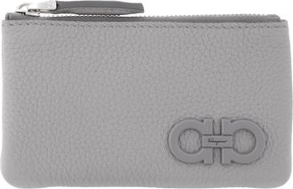 Ferragamo Gancini Leather Key Holder