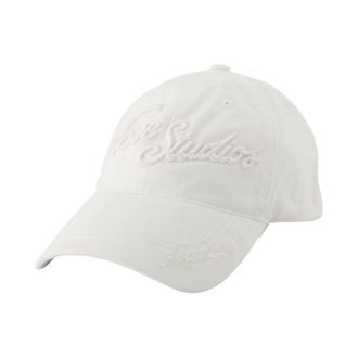 Acne Studios Caps, unisex, White, Size: ONE SIZE White Wool Cap Alpaca Blend