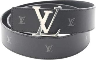 Louis Vuitton Pre-owned Belts, male, Black, Size: ONE SIZE Pre-owned Vintage Belt