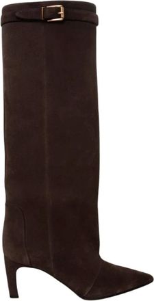 Lella Baldi Schoenen, Dames, Bruin, 37 EU, Leer, Stivale Tubolare