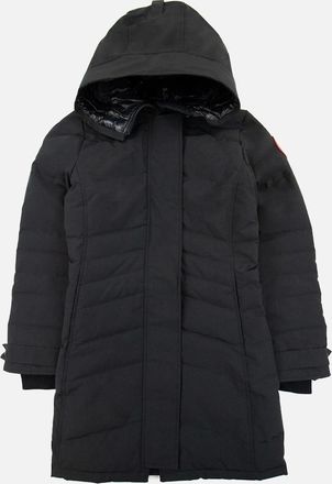 Canada Goose Womens Canada Goose Lorette Parka With Hood Trim Black - Size: 10/8