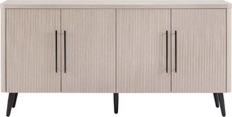 Manhattan Comfort Mid Century-Modern Jodie 64.6In Sideboard