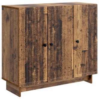 vidaXL Aparador Madera Envejecida 89 X 34,5 X 80 Cm Vidaxl